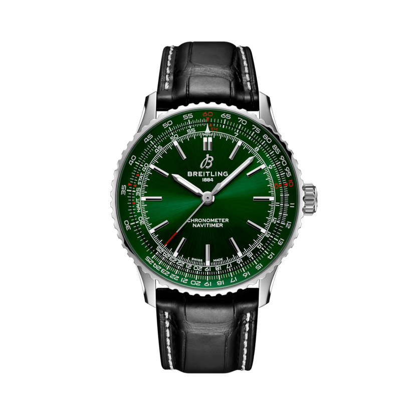 Navitimer Automatic 41, reference A17329371L1P1. Link to product details.