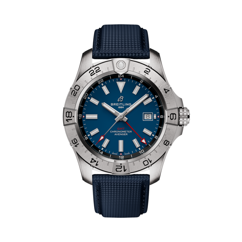 Avenger Automatic GMT 44, reference A32320101C1X1. Link to product details.