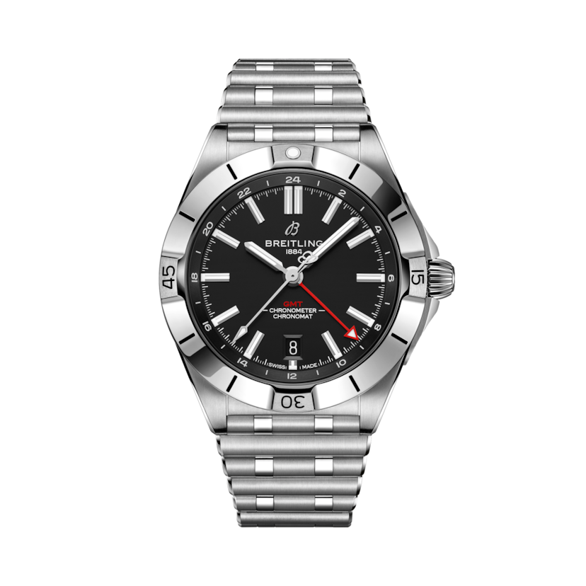 Chronomat Automatic GMT 40, reference A32398101B1A1. Link to product details.