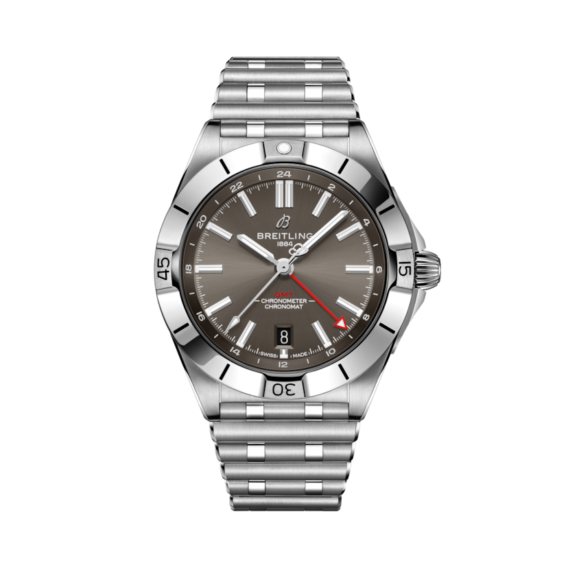 Chronomat Automatic GMT 40, reference A32398101M1A1. Link to product details.