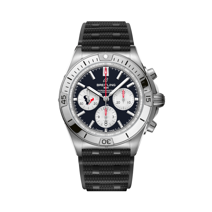 Chronomat B01 42 NFL Houston Texans Edition, reference AB01342B1CBS1. Link to product details.
