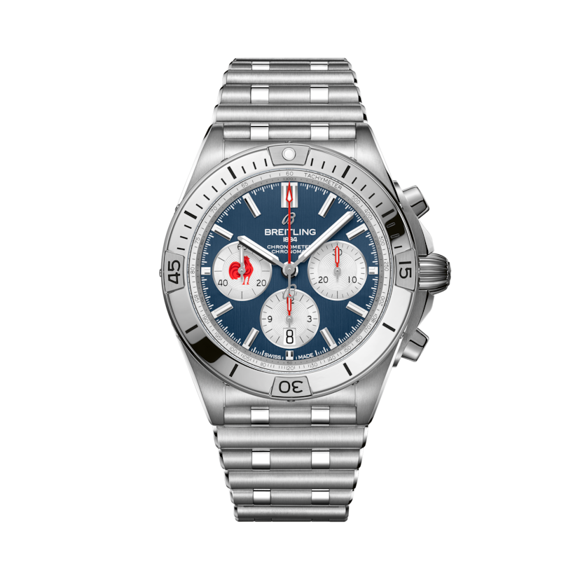 Chronomat B01 42 Six Nations France, reference AB0134A81C1A1. Link to product details.