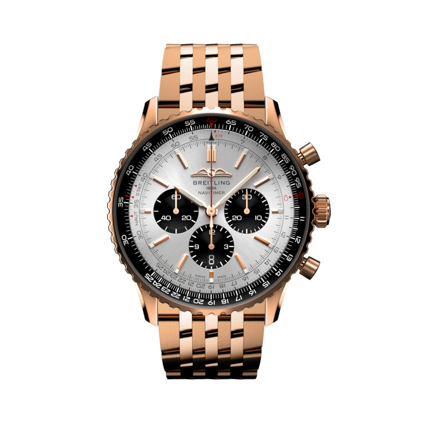 Navitimer B01 Chronograph 46, reference RB0137241G1R1. Link to product details.