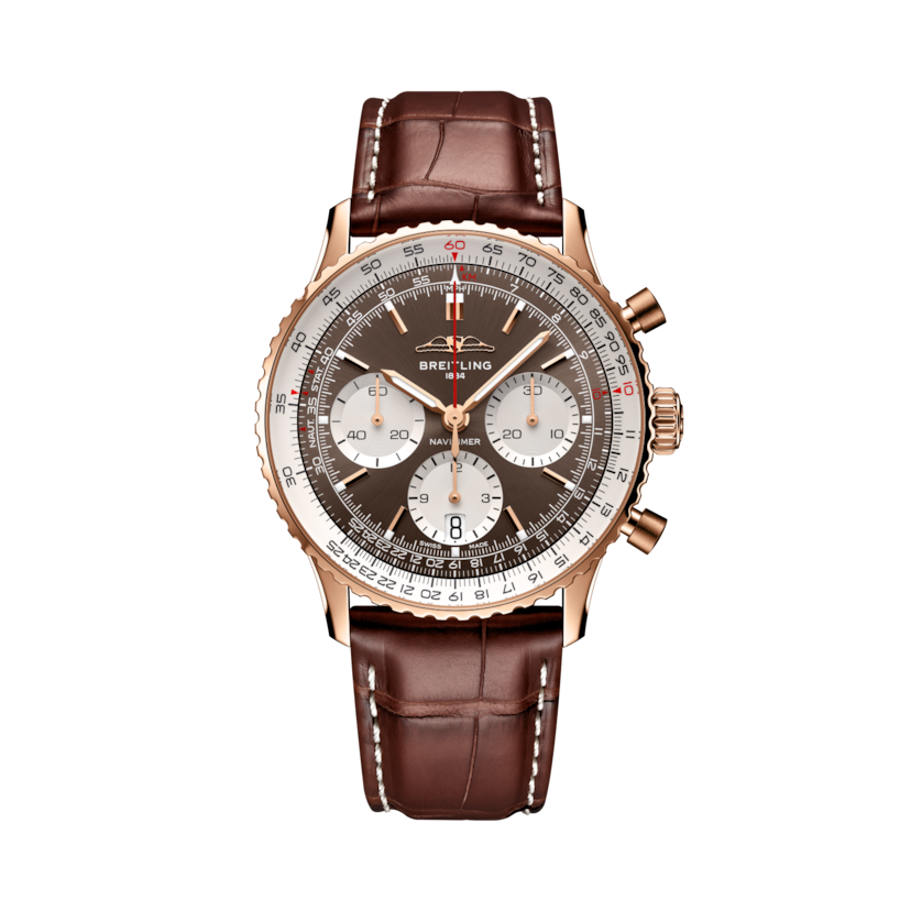 Navitimer B01 Chronograph 41, reference RB0139211Q1P1. Link to product details.