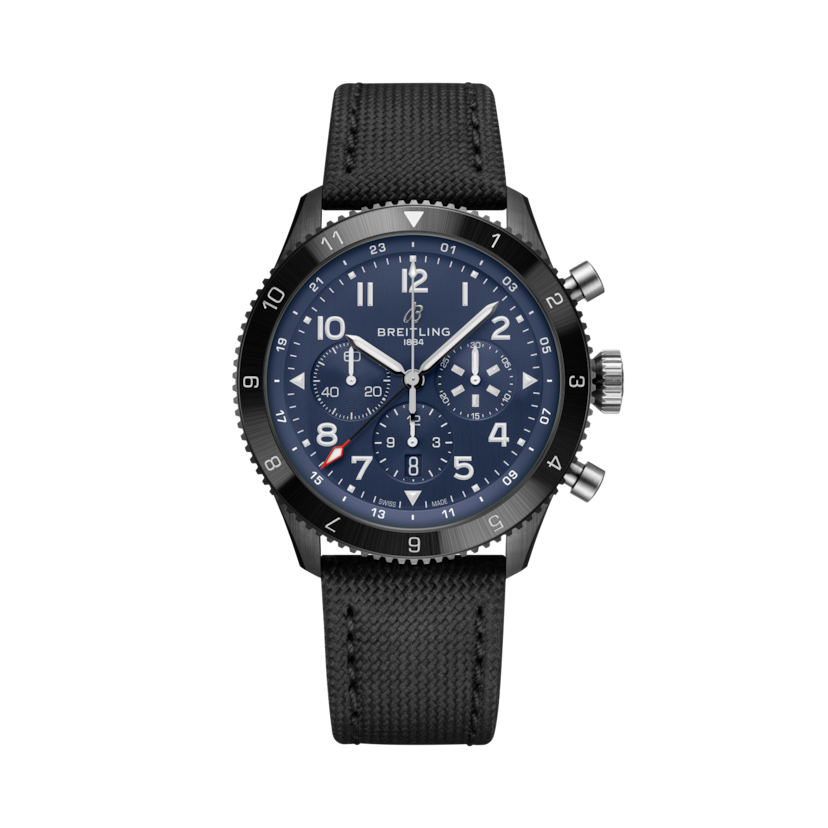 Super AVI B04 Chronograph GMT 46 Tribute to Vought F4U Corsair, reference SB04452A1C1X1. Link to product details.