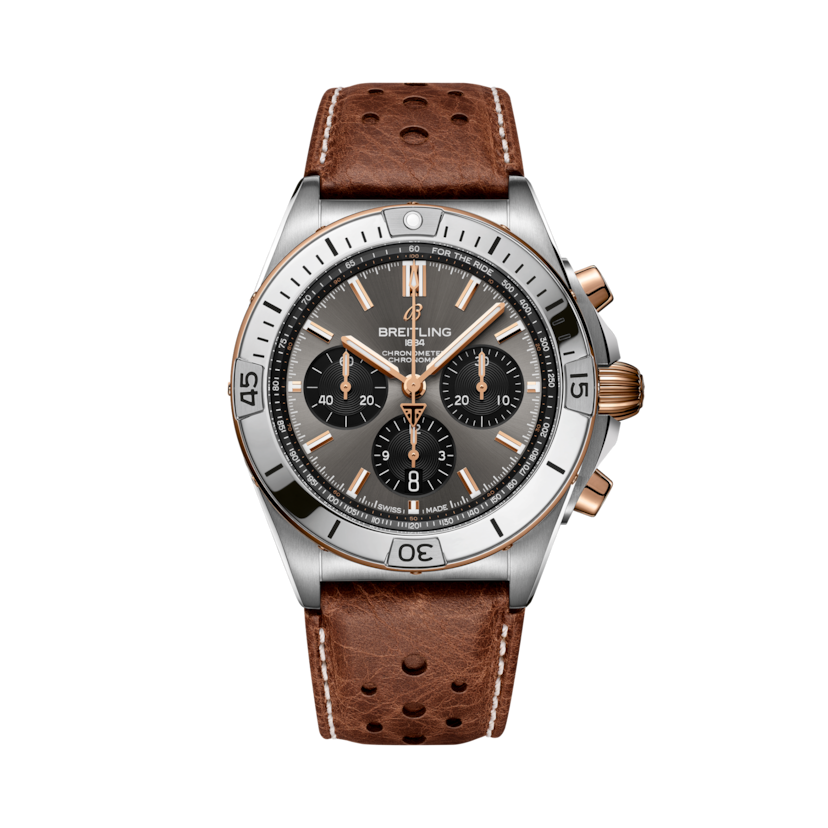 Chronomat B01 42 Triumph, reference TB0134101M1X1. Link to product details.